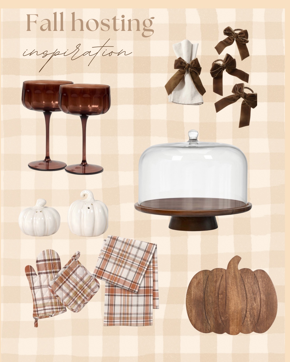 A curated collection of fall hosting essentials